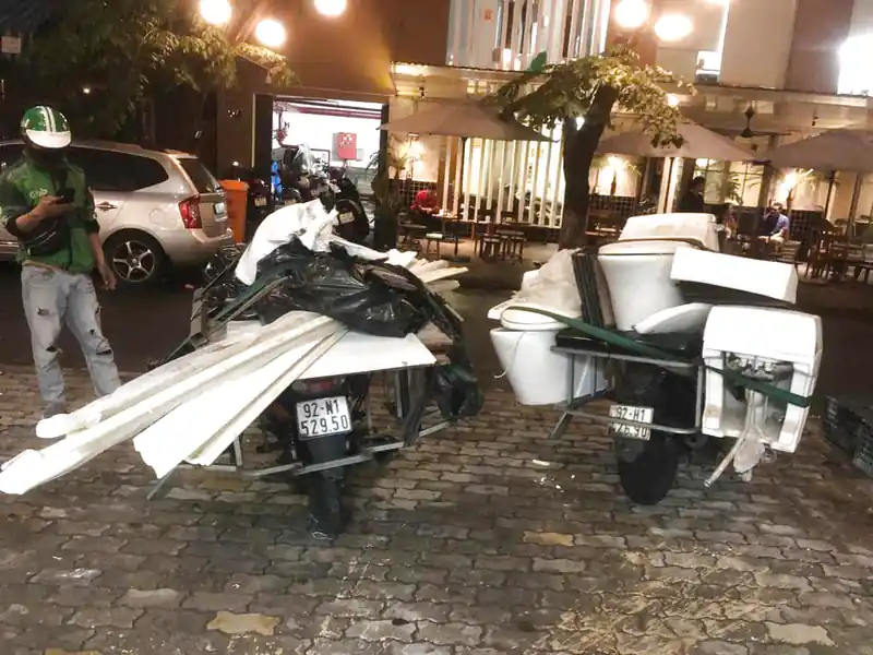 Dịch Vụ Xe Ba Gác Chở Hàng Đà Nẵng 6 Xe máy chở hàng giá rẻ Đà Nẵng